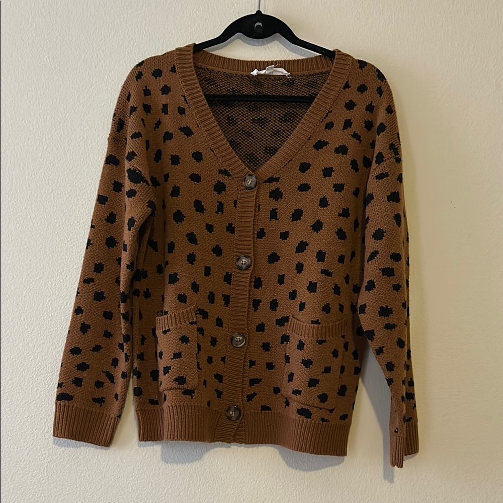 Downeast Spotted Cardigan